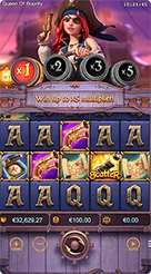 Queen of Bounty · Mekanisme Cascading dan Pemilihan Bonus Queen of Bounty